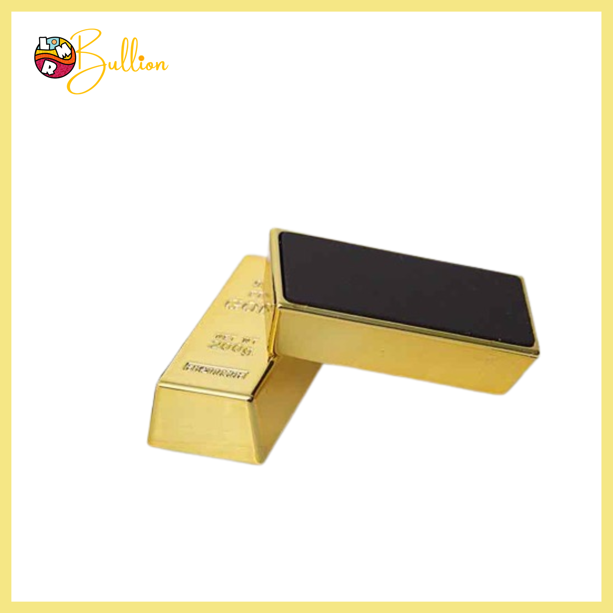 Gold Bar Fridge Magnet Merchandise Gift
