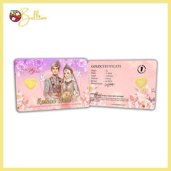 1g PG - BungaMas Raikan Cinta (Au999.9)