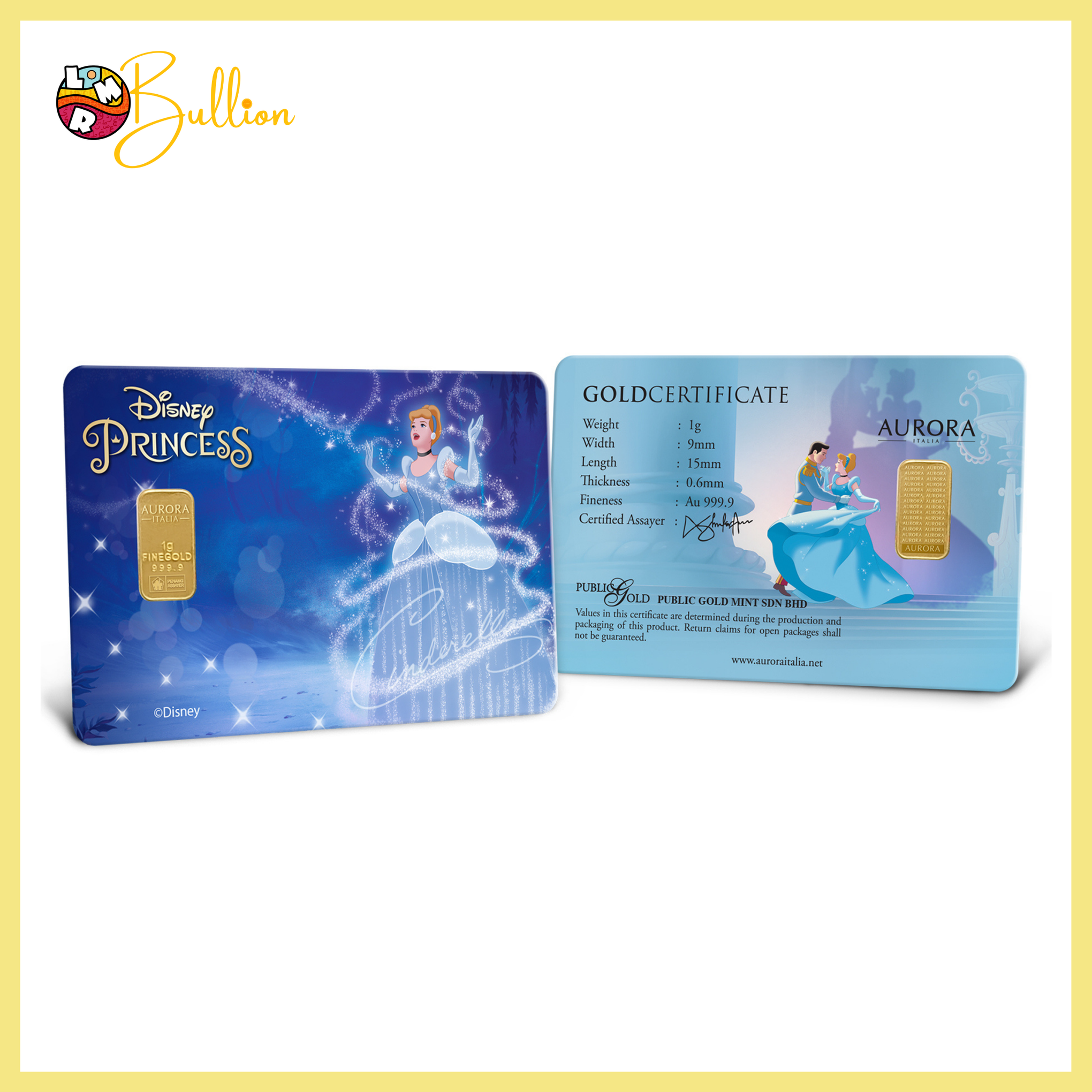 1g PG - Disney Princess Cinderella V1