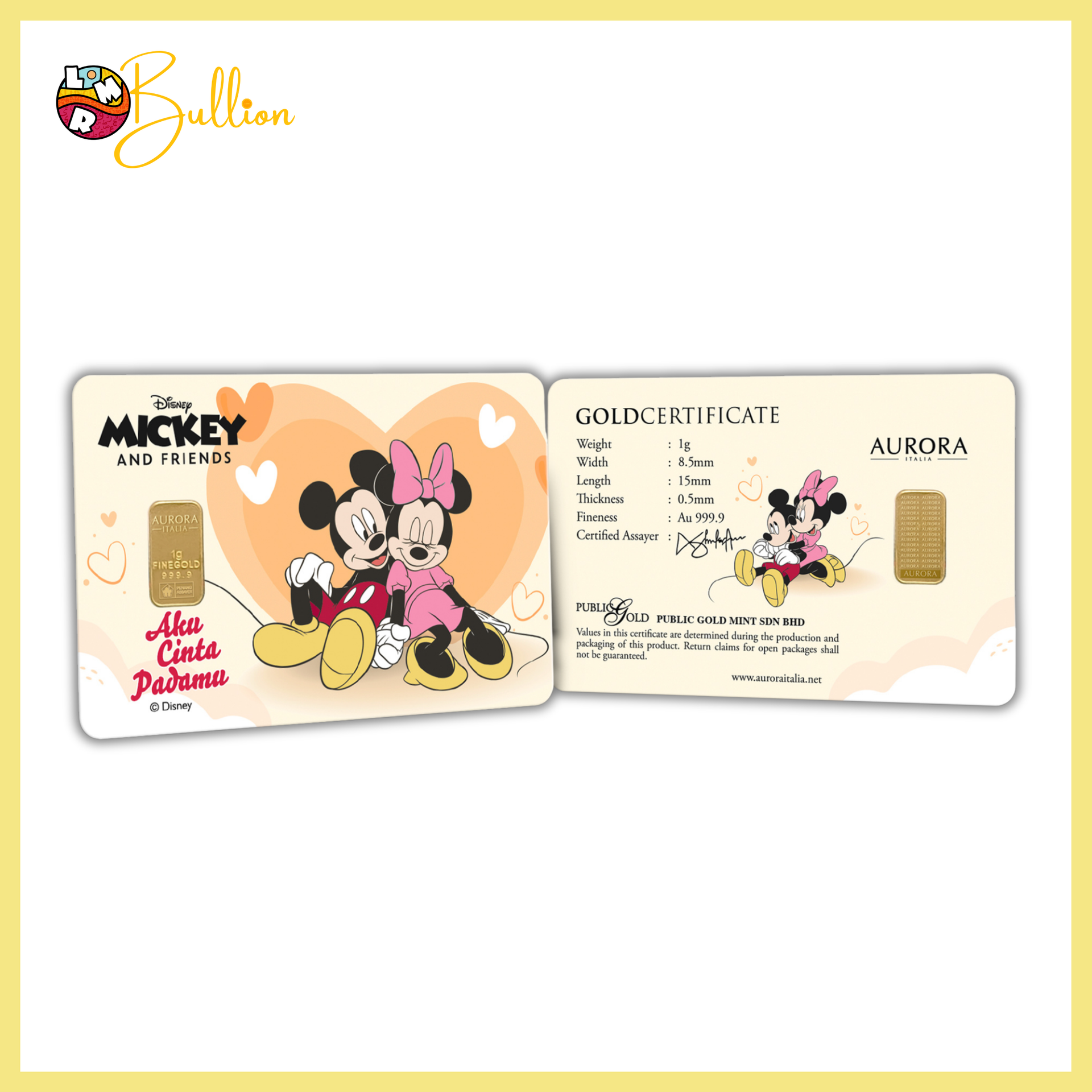 1g PG - Mickey Aku Cinta Padamu