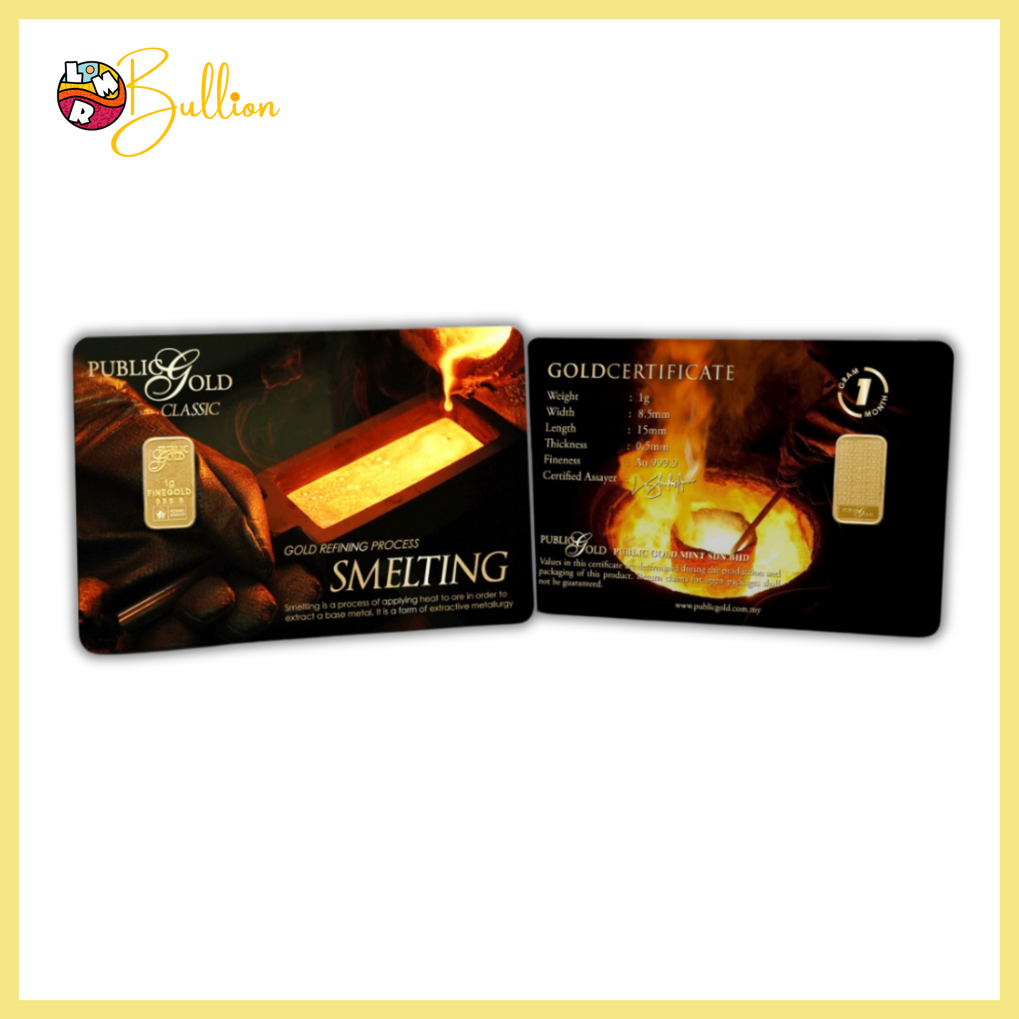 1g PG - Smelting (Au999.9)