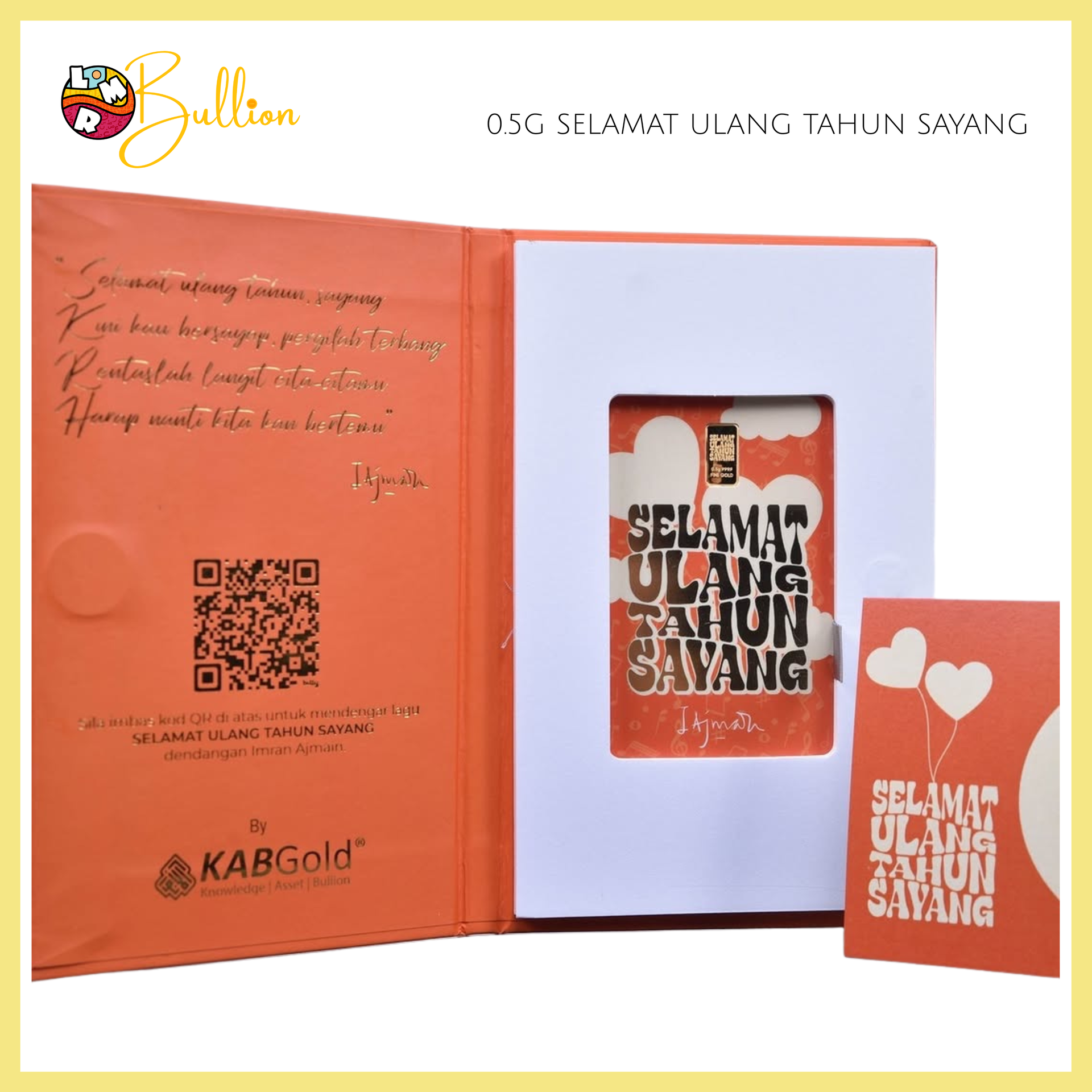0.5g KAB Selamat Ulang Tahun Sayang (Au999.9)
