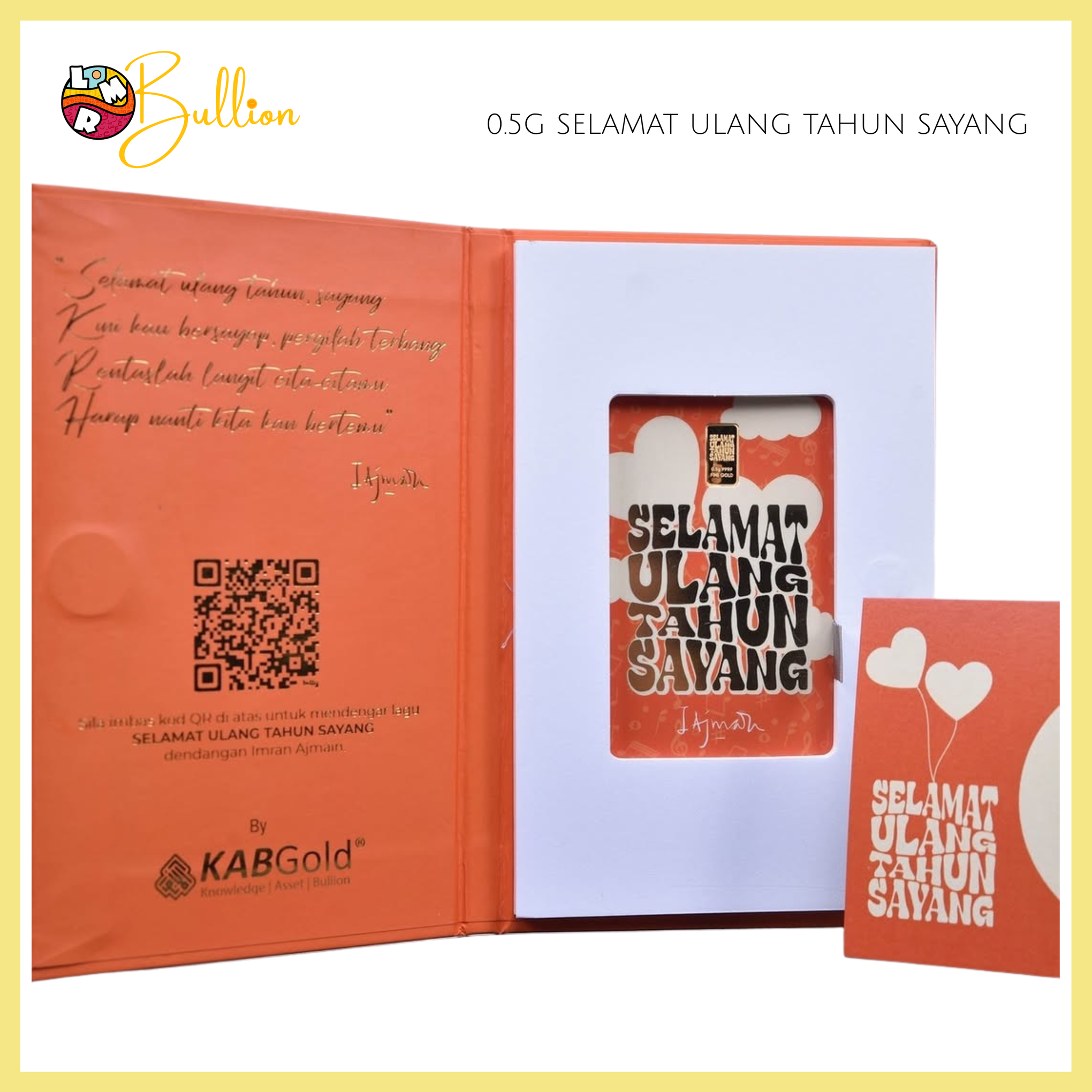 0.5g KAB Selamat Ulang Tahun Sayang (Au999.9)