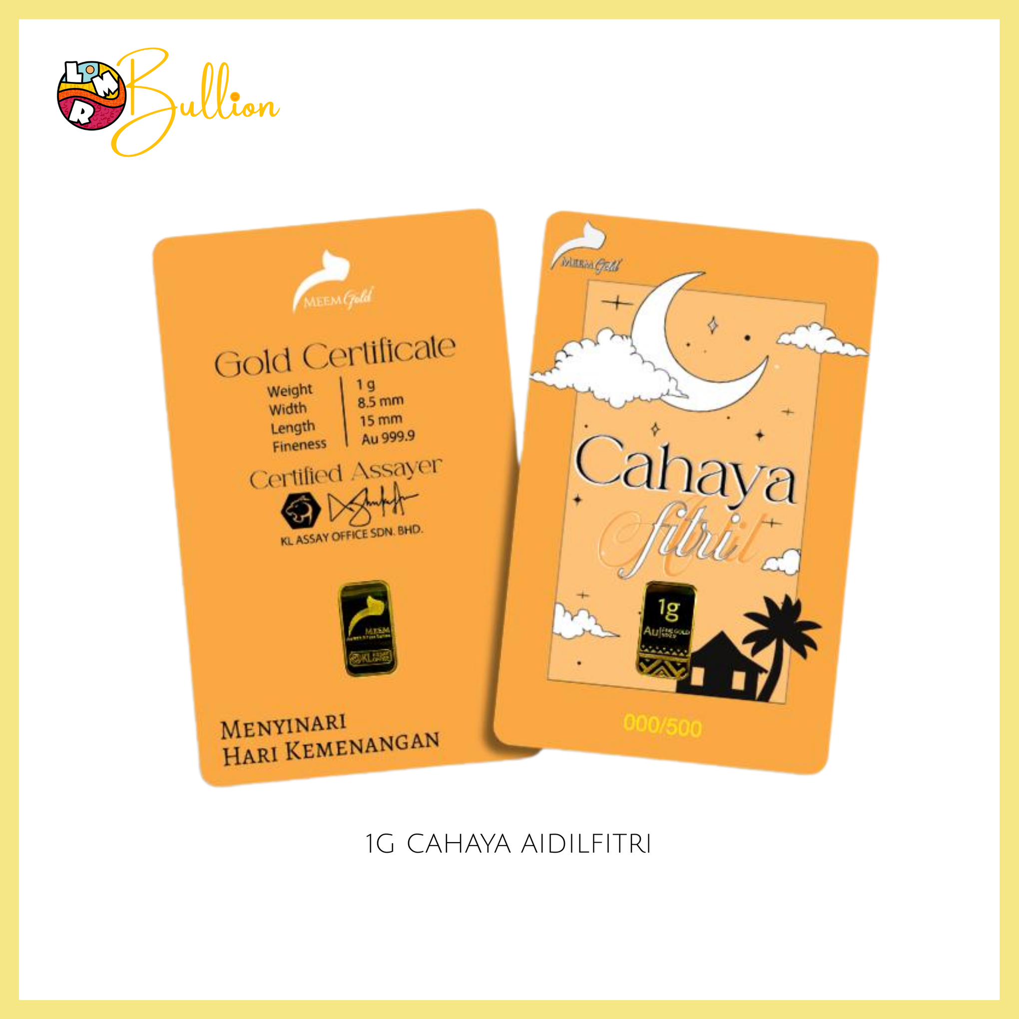 1g MEEM - Cahaya Aidilfitri (Au999.9)