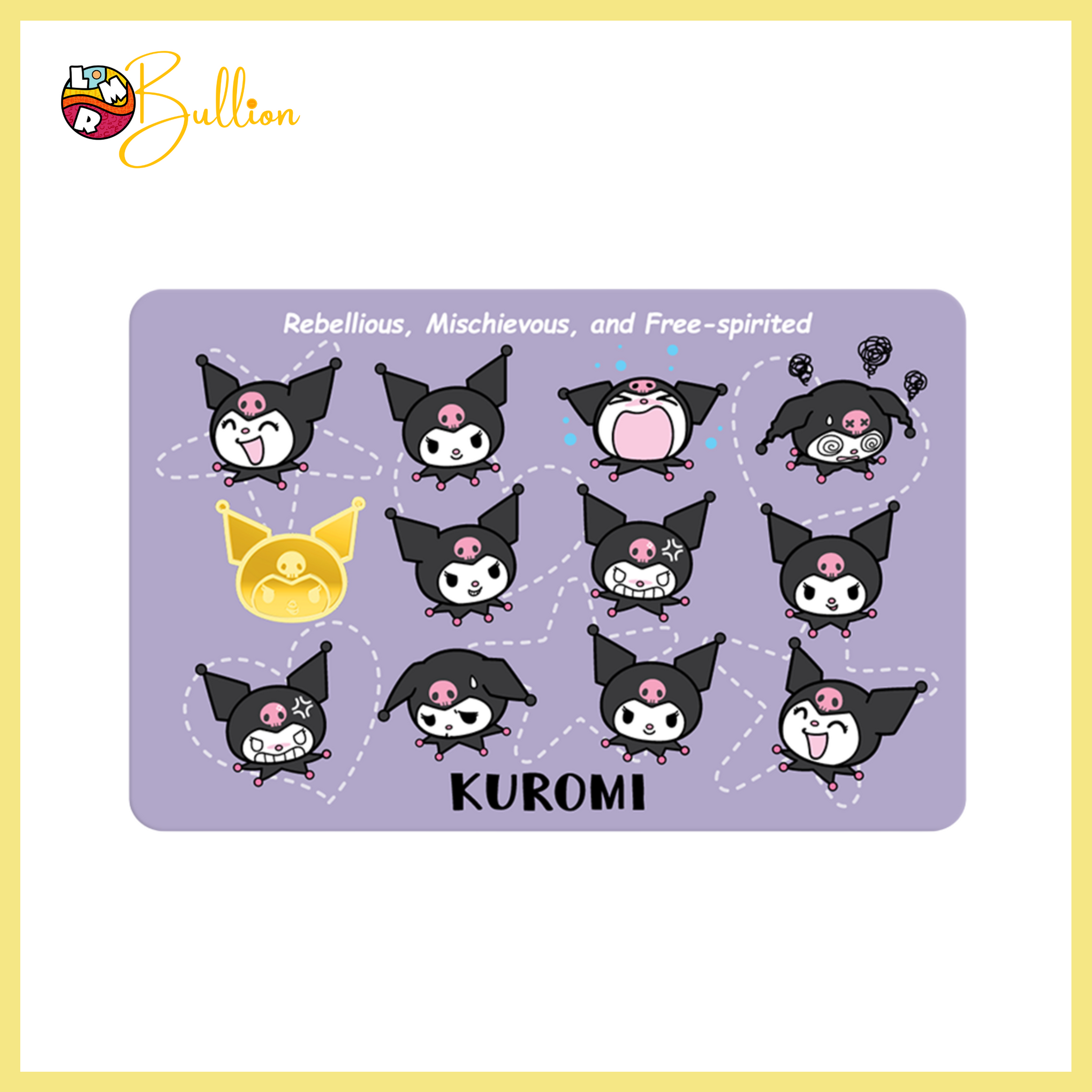 1g PG Sanrio Kuromi (Au999.9)