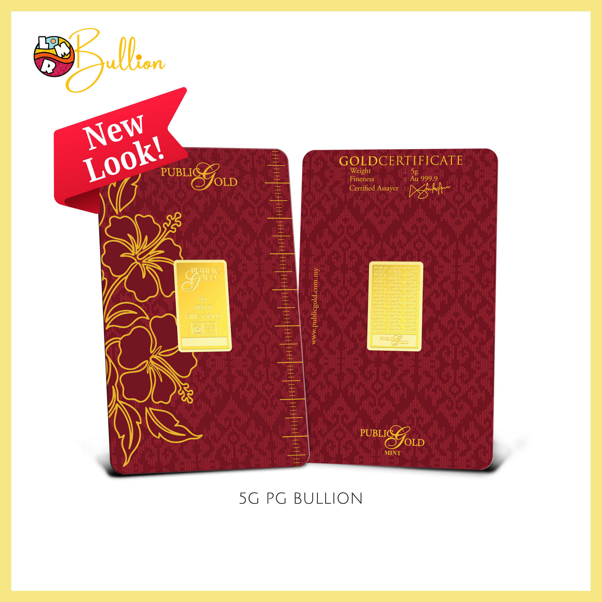 5g PG Bullion Mint - Bar (Au999.9)
