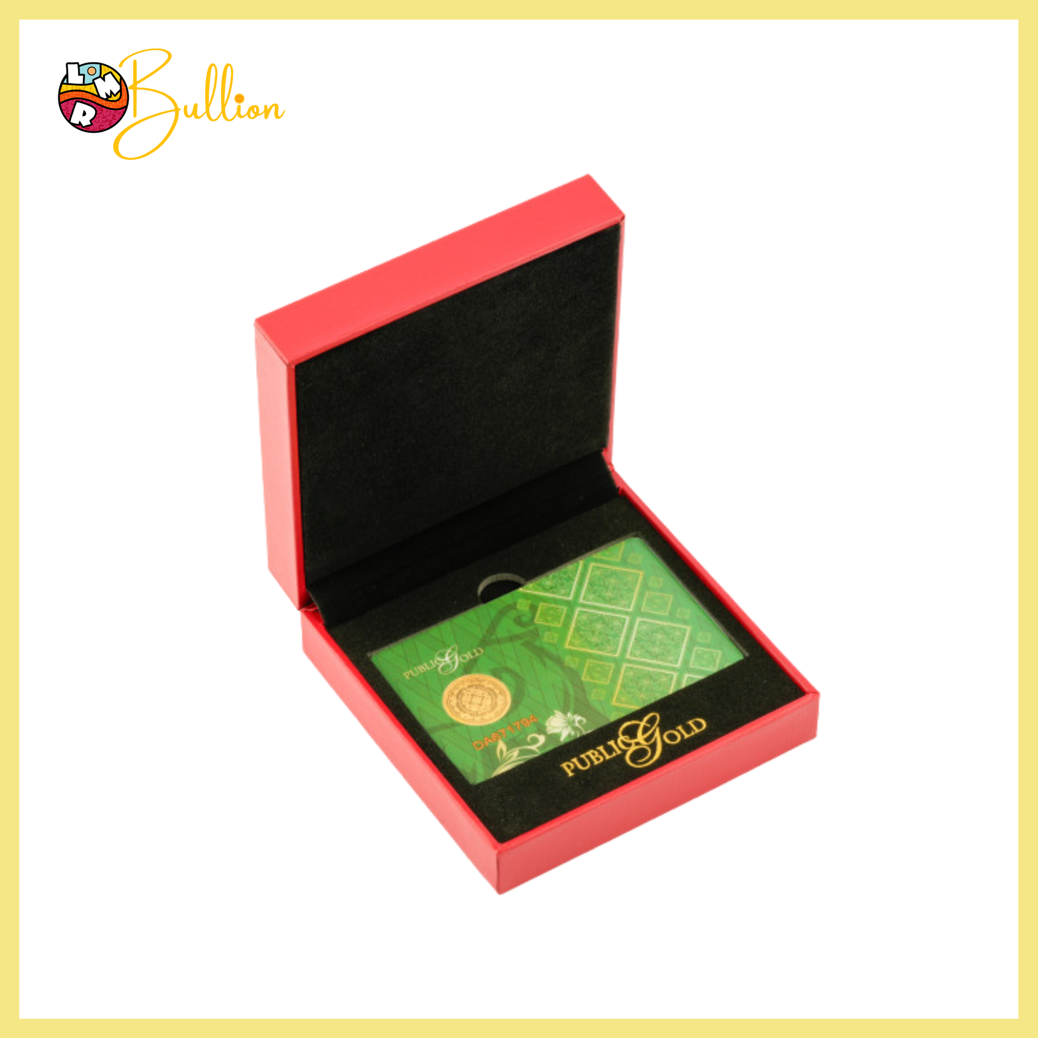 PG Gold Bar Exclusive Box (Square)