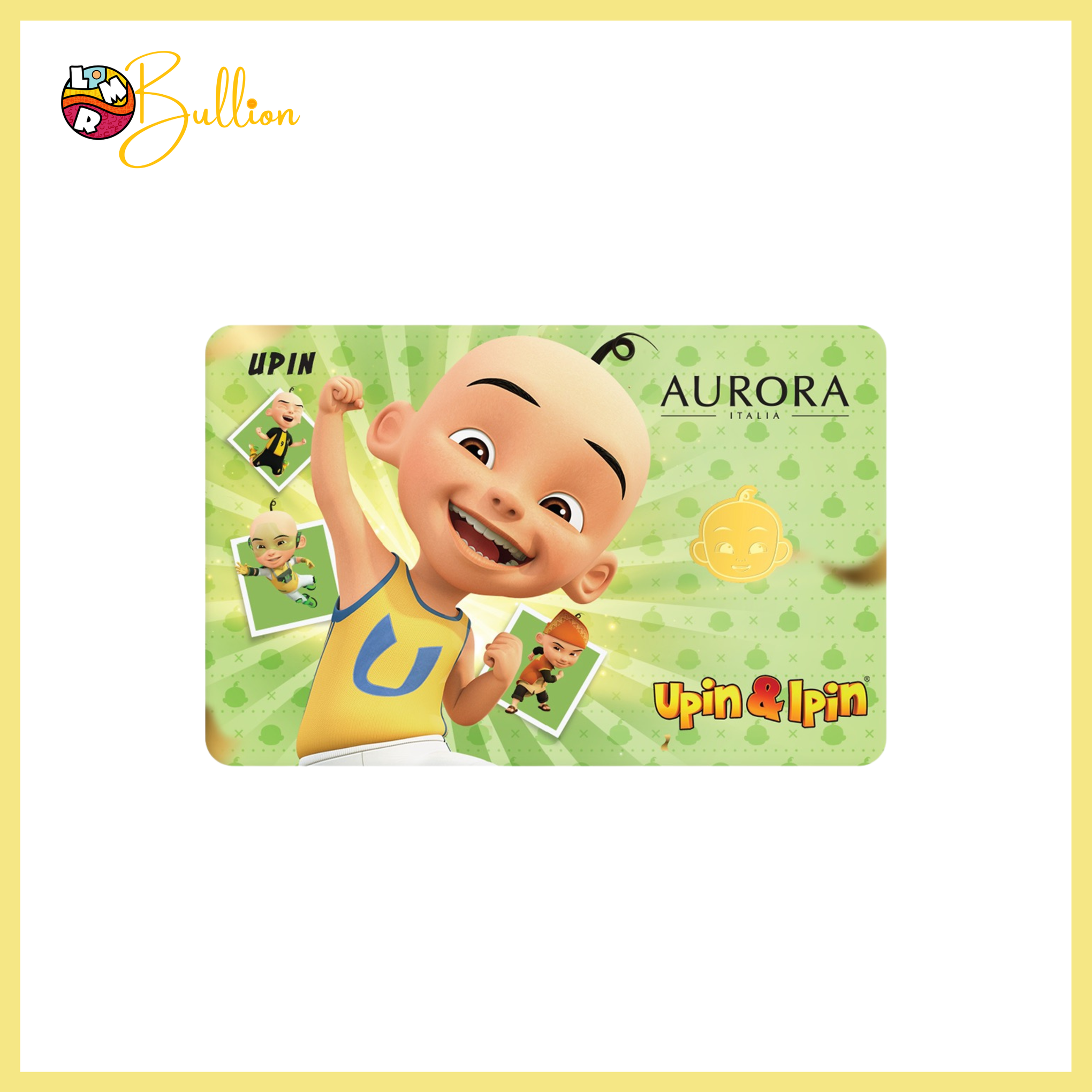 1g PG Upin & Ipin - Upin Green (Au999.9)