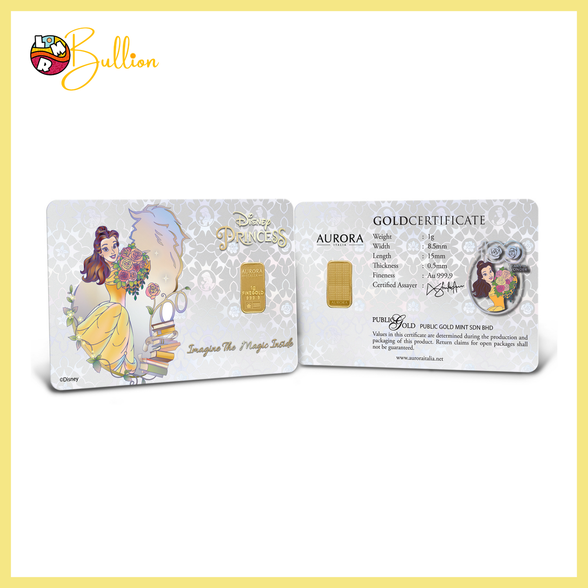 1g PG Belle V2 (Au999.9)