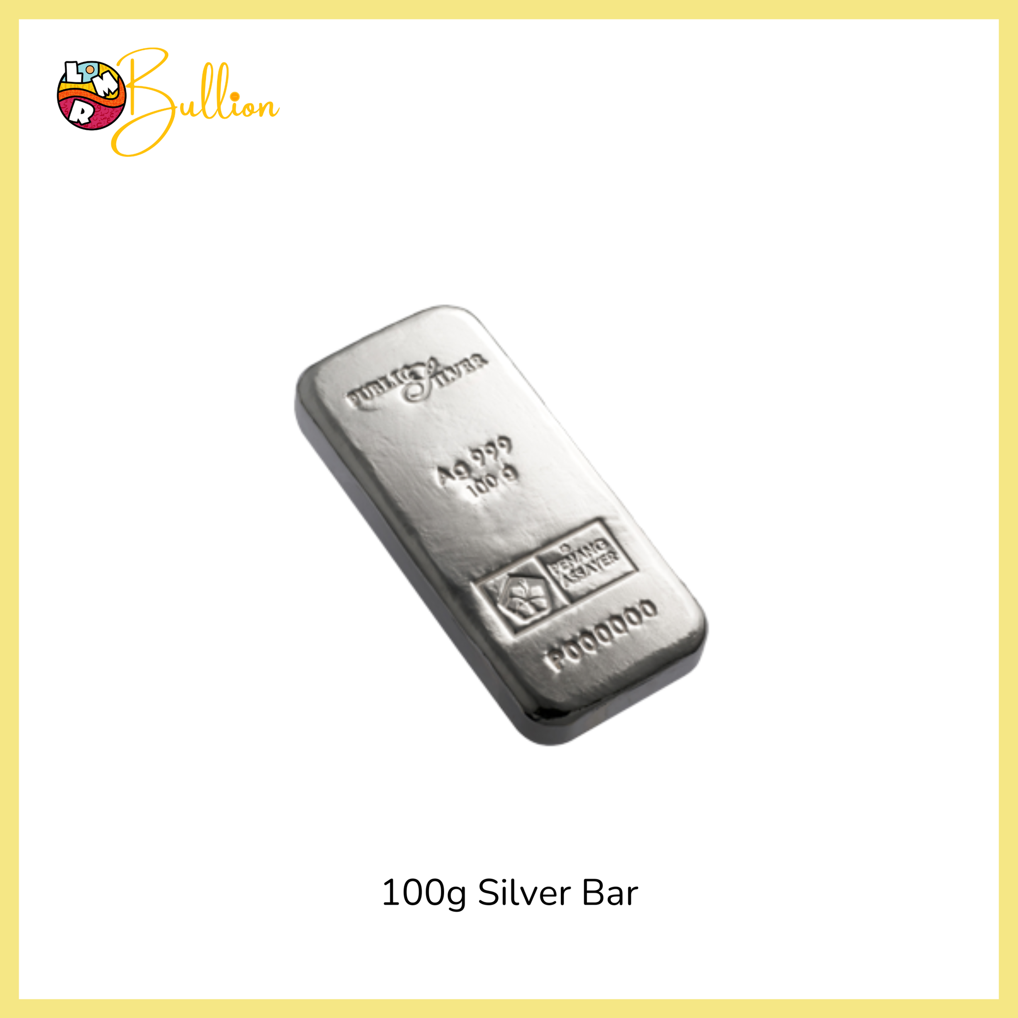 100g Public Silver (Ag999) – LMR Bullion 100g Public Silver (Ag999) – LMR Bullion