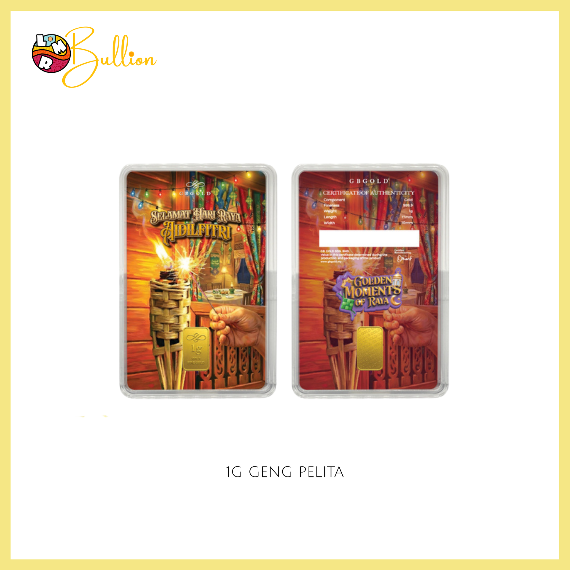 1g GB - Geng Pelita (Au999.9)
